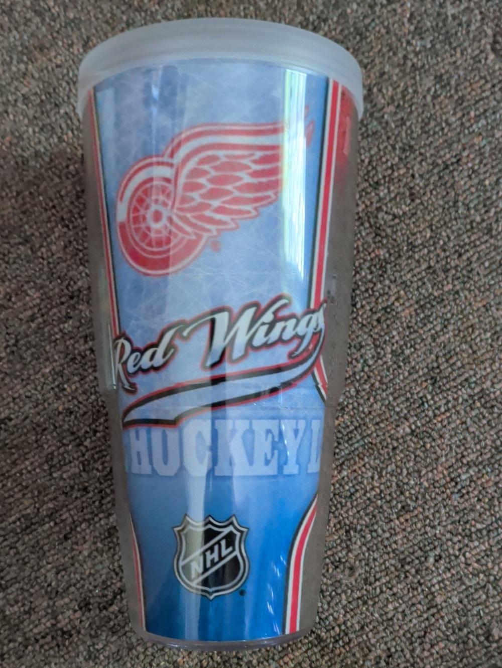 TERVIS  Red Wings Blue and Red Hockey Tumbler